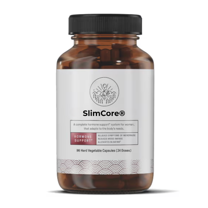 SlimCore® | Trött, Uppblåst och Fastlåst? Här är den Hormonella Återställningen som Din Kropp Har Längtat Efter
