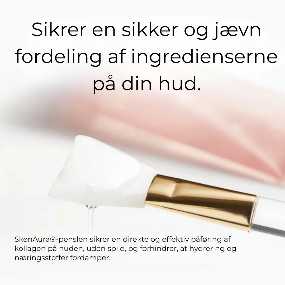 SkønAura® | Bio-Kollagen Mask + Borste.