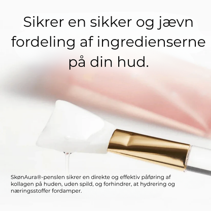 SkønAura® | Bio-Kollagen Mask + Borste.