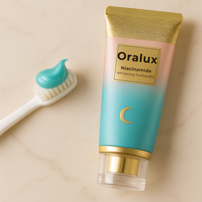 Oralux® | Tandkräm med niacinamid för vitare tänder