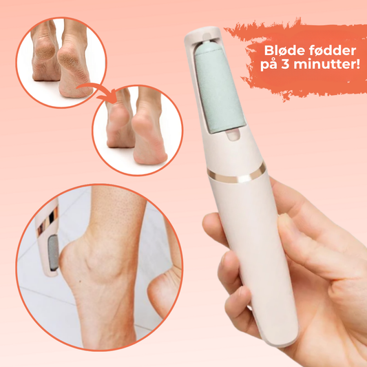 SilkSteps® | Omedelbar borttagning av hård hud för babymjuka fötter