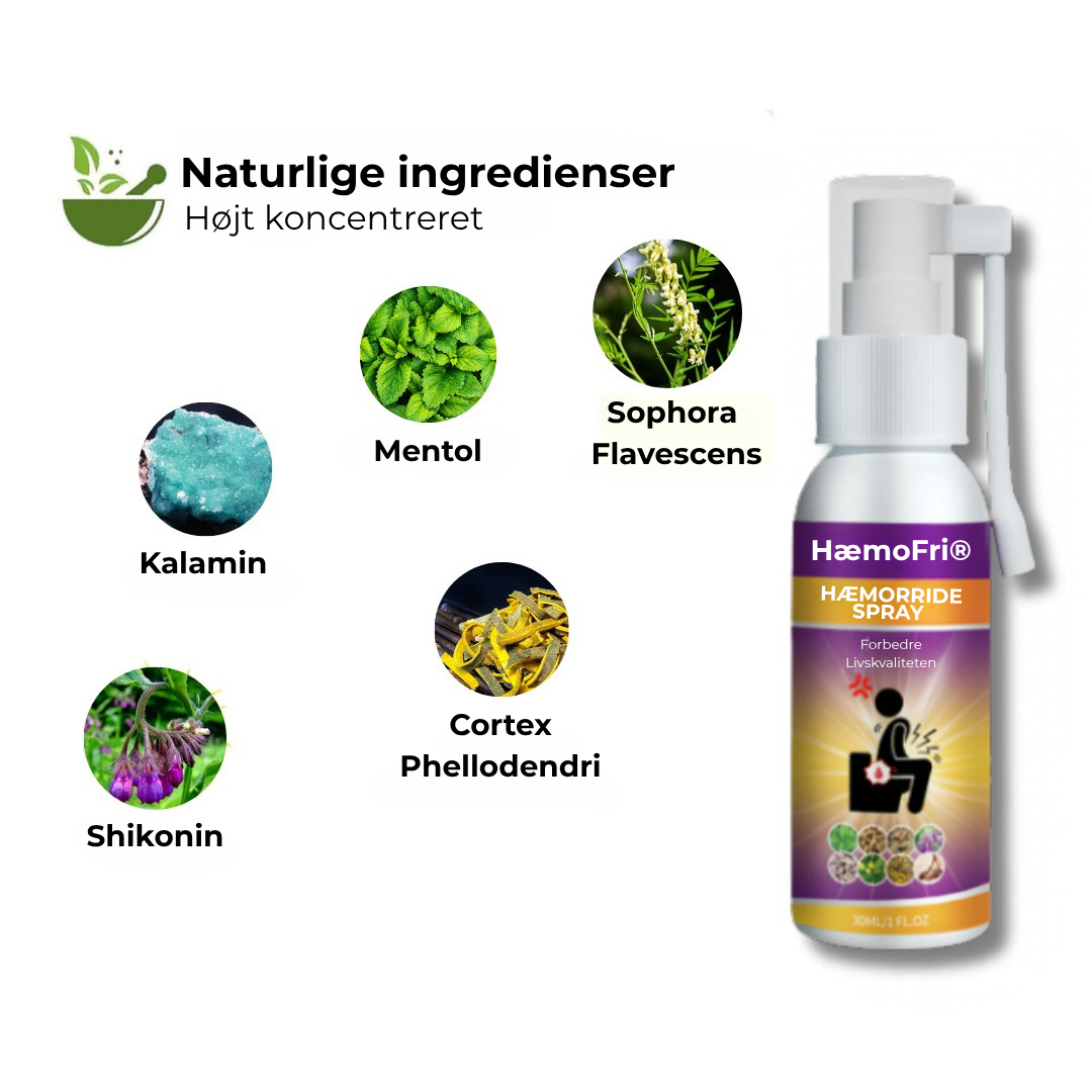 HæmoFri® | Detta är det bästa sättet att behandla och förebygga hemorrojder