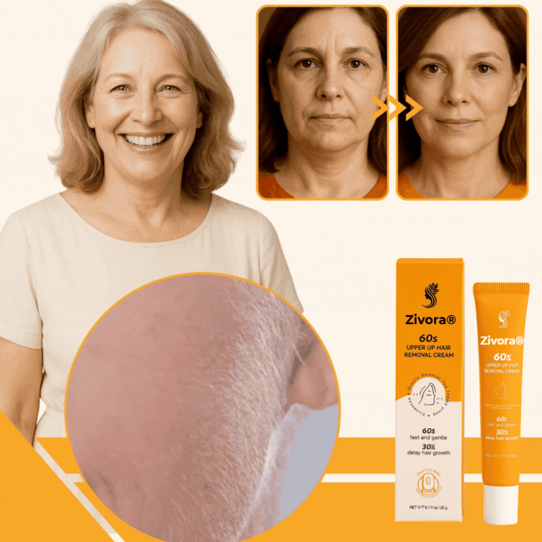 Zivora® | Ta bort 97 % av ansiktshåret på bara 4 dagar – ingen rakning, vaxning eller irritation längre!