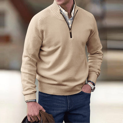 Zaffo | Premium tröja med dragkedja