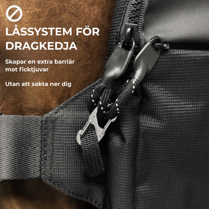 Rese-slinga® | Bär med dig det viktigaste hela dagen med handsfree-säkerhet.