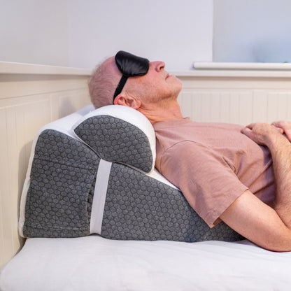 Nuitra® | Kudde mot snarkning + gratis sömnmask