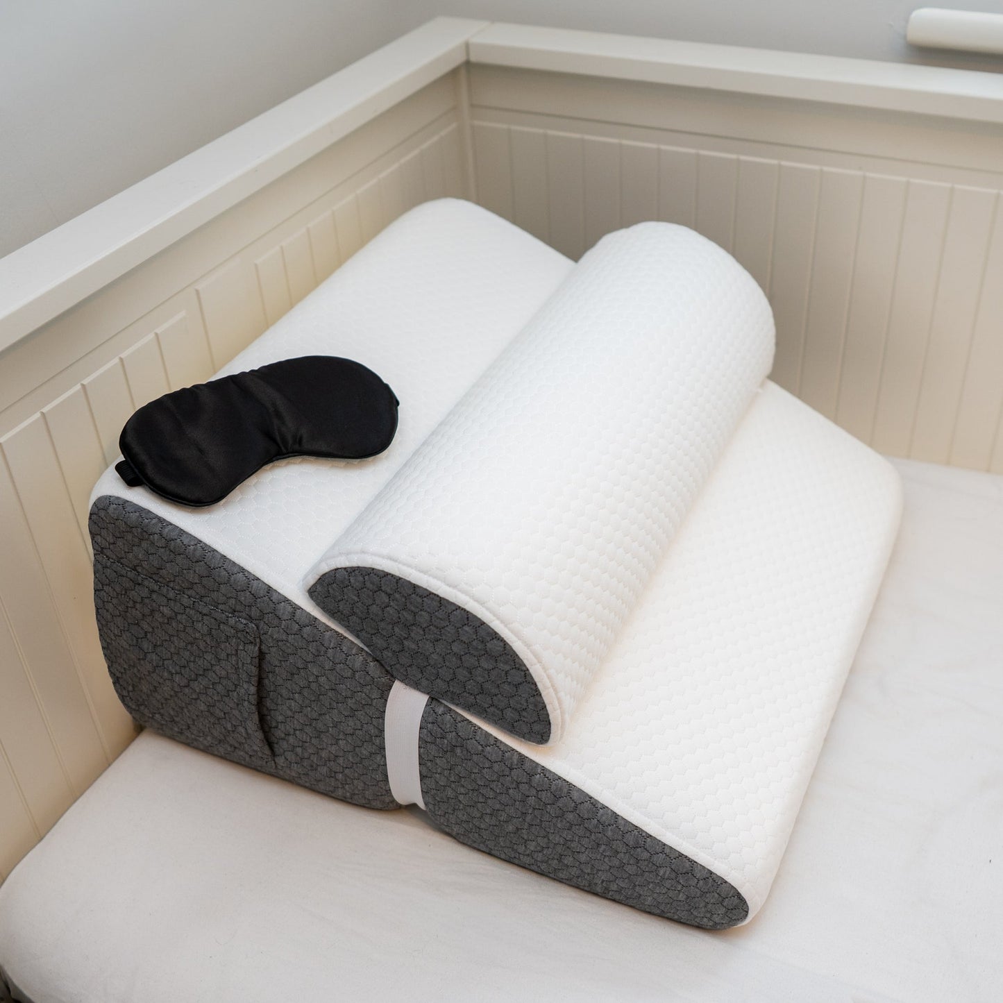Nuitra® | Kudde mot snarkning + gratis sömnmask