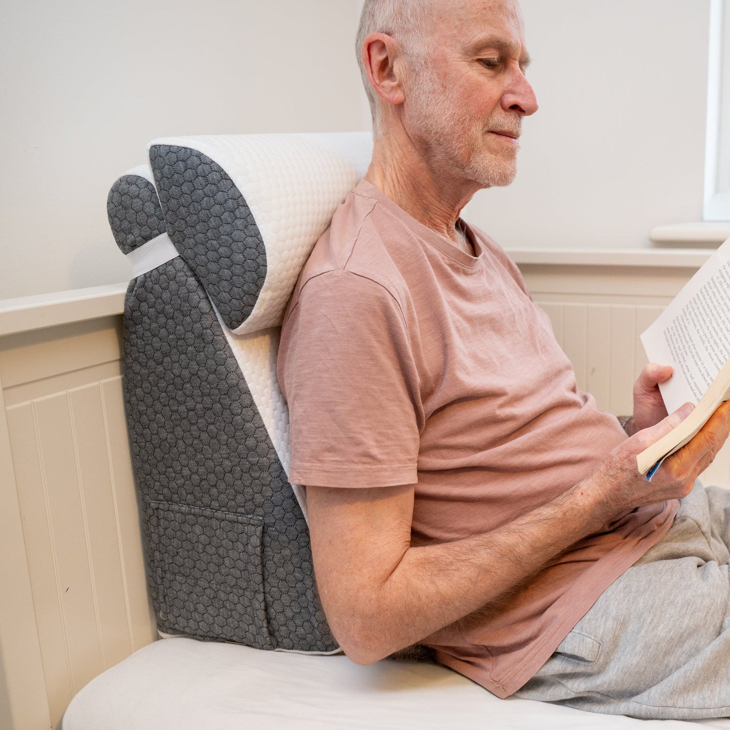 Nuitra® | Kudde mot snarkning + gratis sömnmask