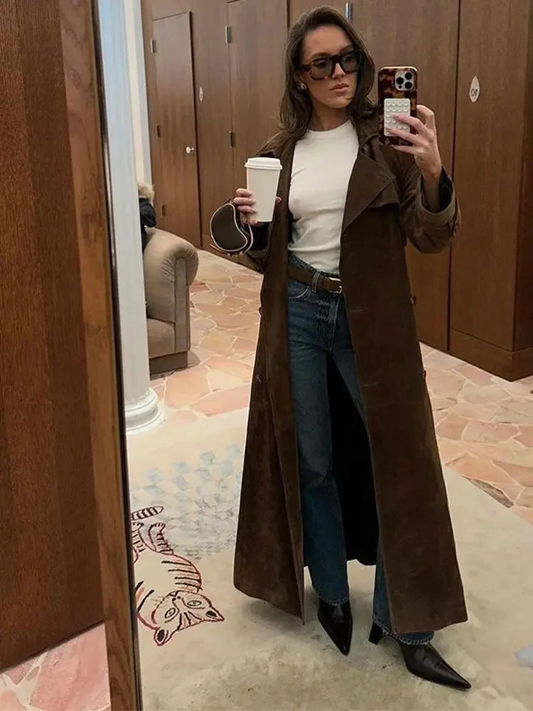 Maren | Jacka i imiterat läder, maximal komfort och stil