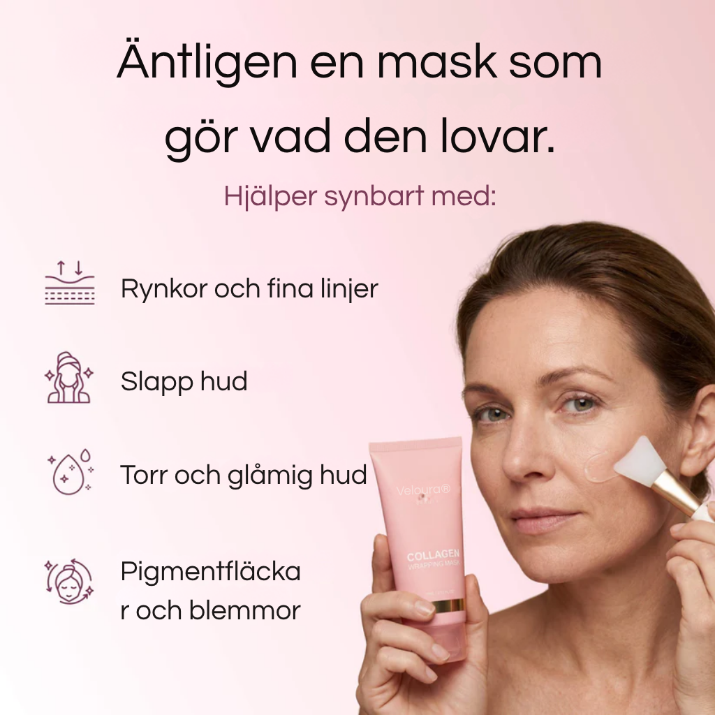 Veloura® | Bio-kollagenmask + pensel