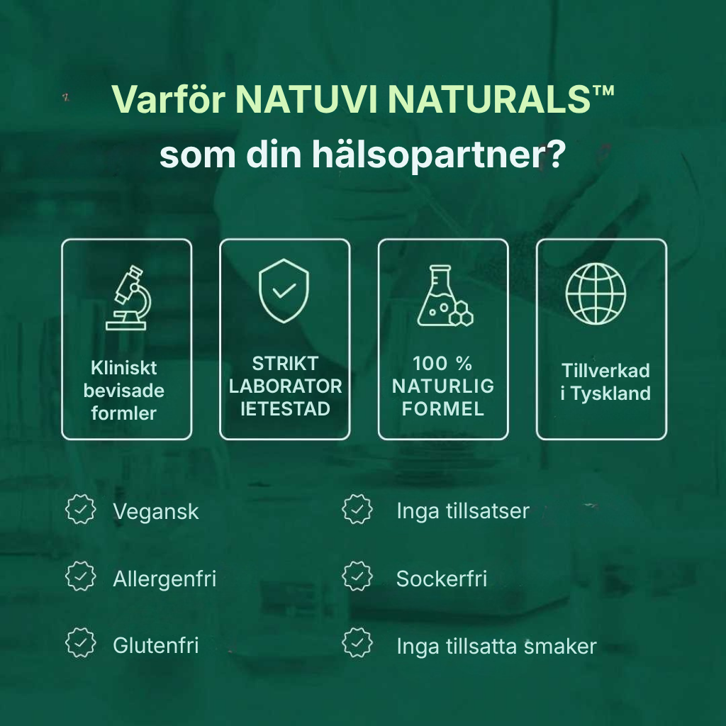 Clean Vital® | Avancerad 2-in-1 Dual Parasite Formula för naturlig kroppsrengöring, energi och dagligt välbefinnande