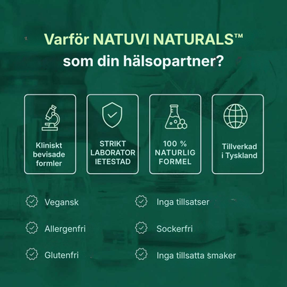 Clean Vital® | Avancerad 2-in-1 Dual Parasite Formula för naturlig kroppsrengöring, energi och dagligt välbefinnande
