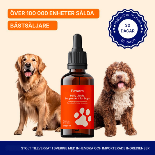 Pawora® | Nanoliposomala droppar som bevisligen ger mer energi, mindre värk och bättre koncentration redan från och med kvällens middag
