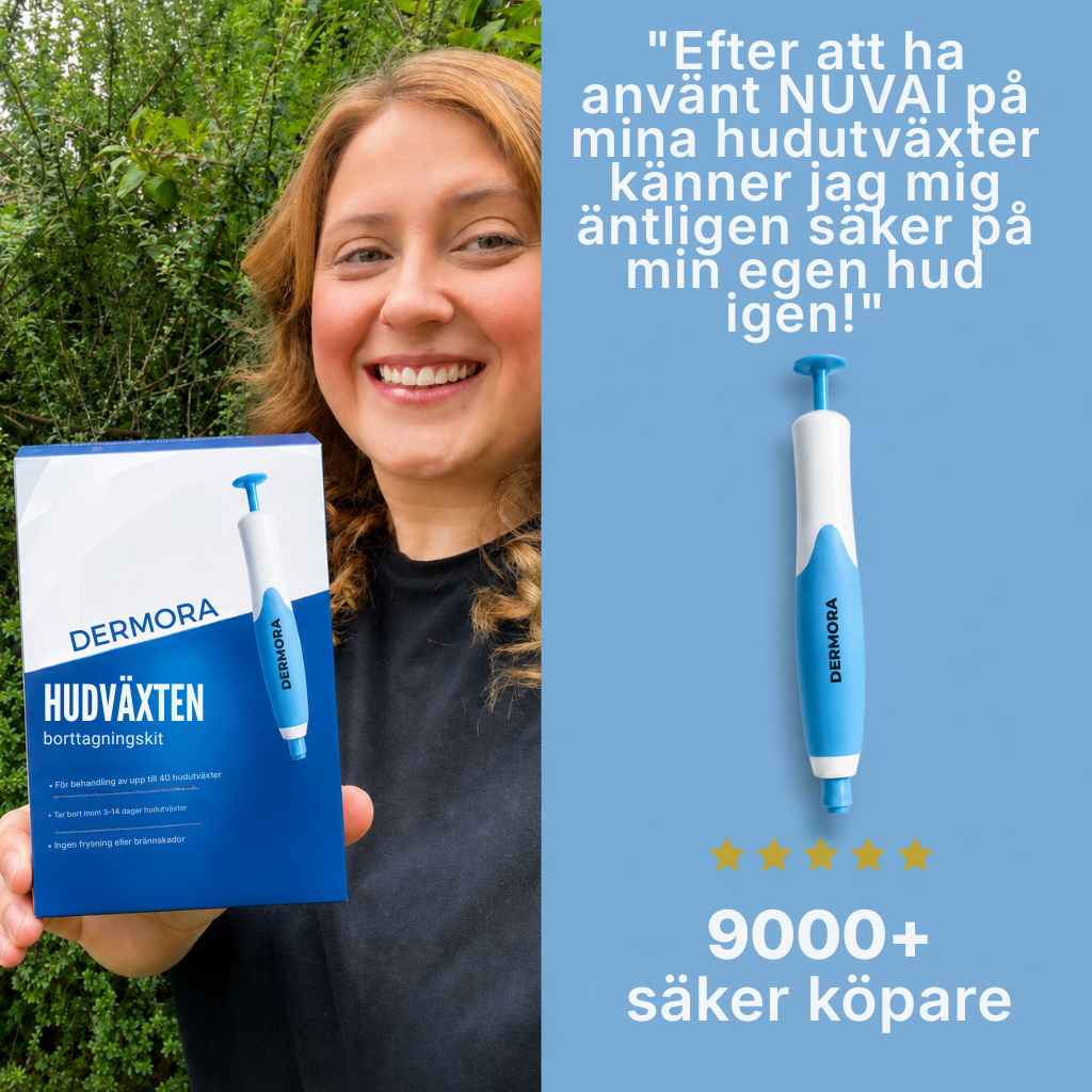 Dermora® | Hemkit för borttagning av hudflikar/vårtor