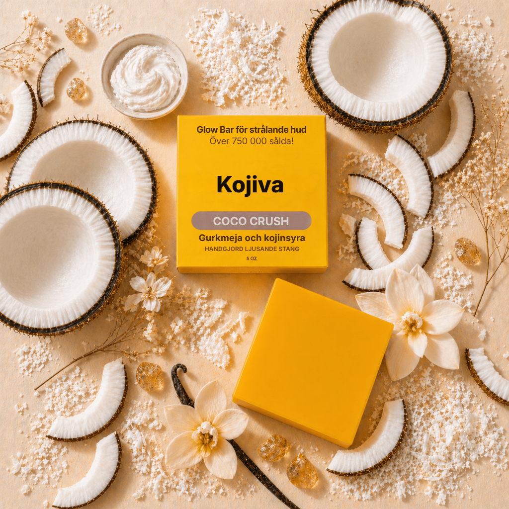Kojiva® | Tvål med gurkmeja och kojinsyra för ljusare hud