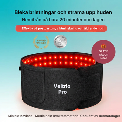 Veltrio® Pro | Bälte med rött ljus och vibration