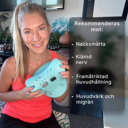 CervikalStöd® | Professionell nack- och hållningsenhet med EMS, värme, massage och dekompression