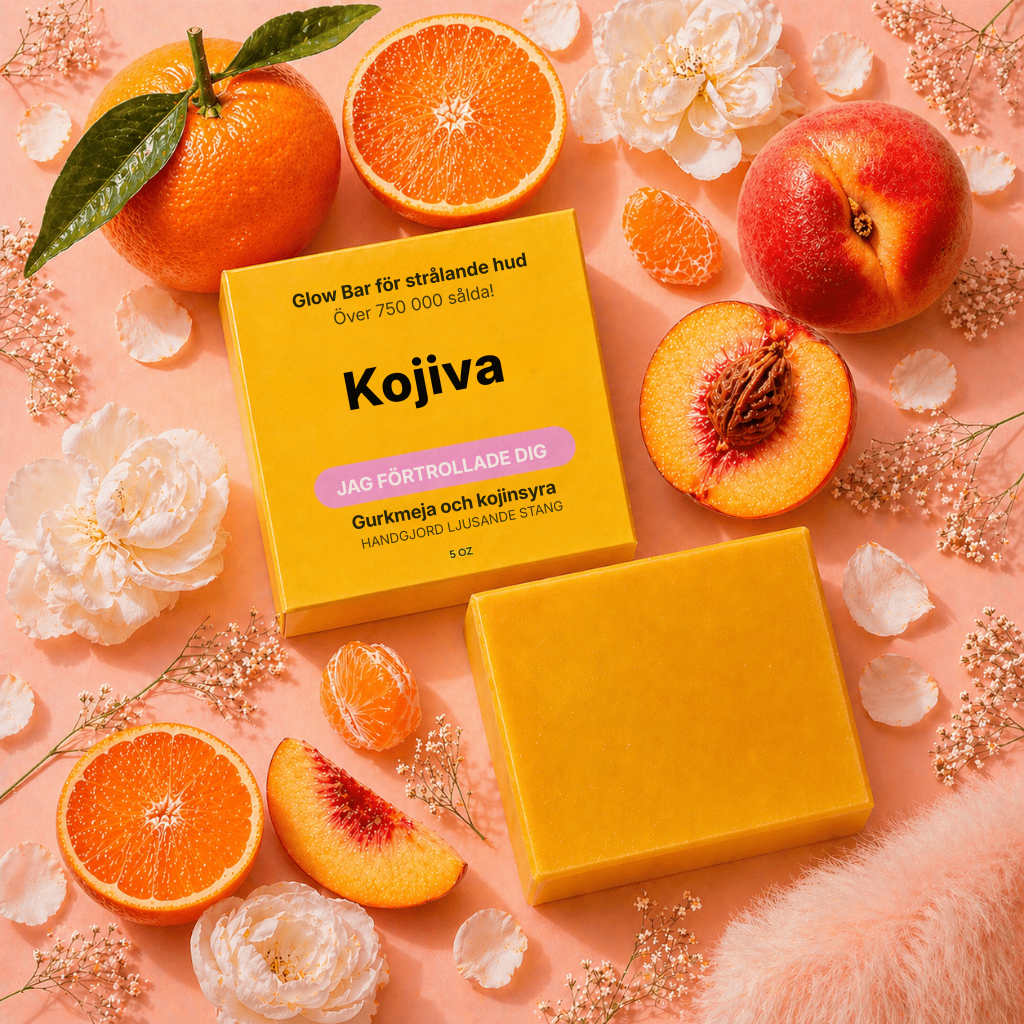 Kojiva® | Tvål med gurkmeja och kojinsyra för ljusare hud