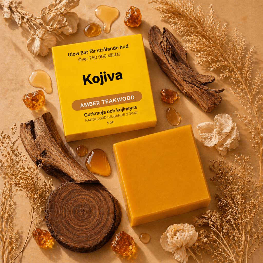 Kojiva® | Tvål med gurkmeja och kojinsyra för ljusare hud
