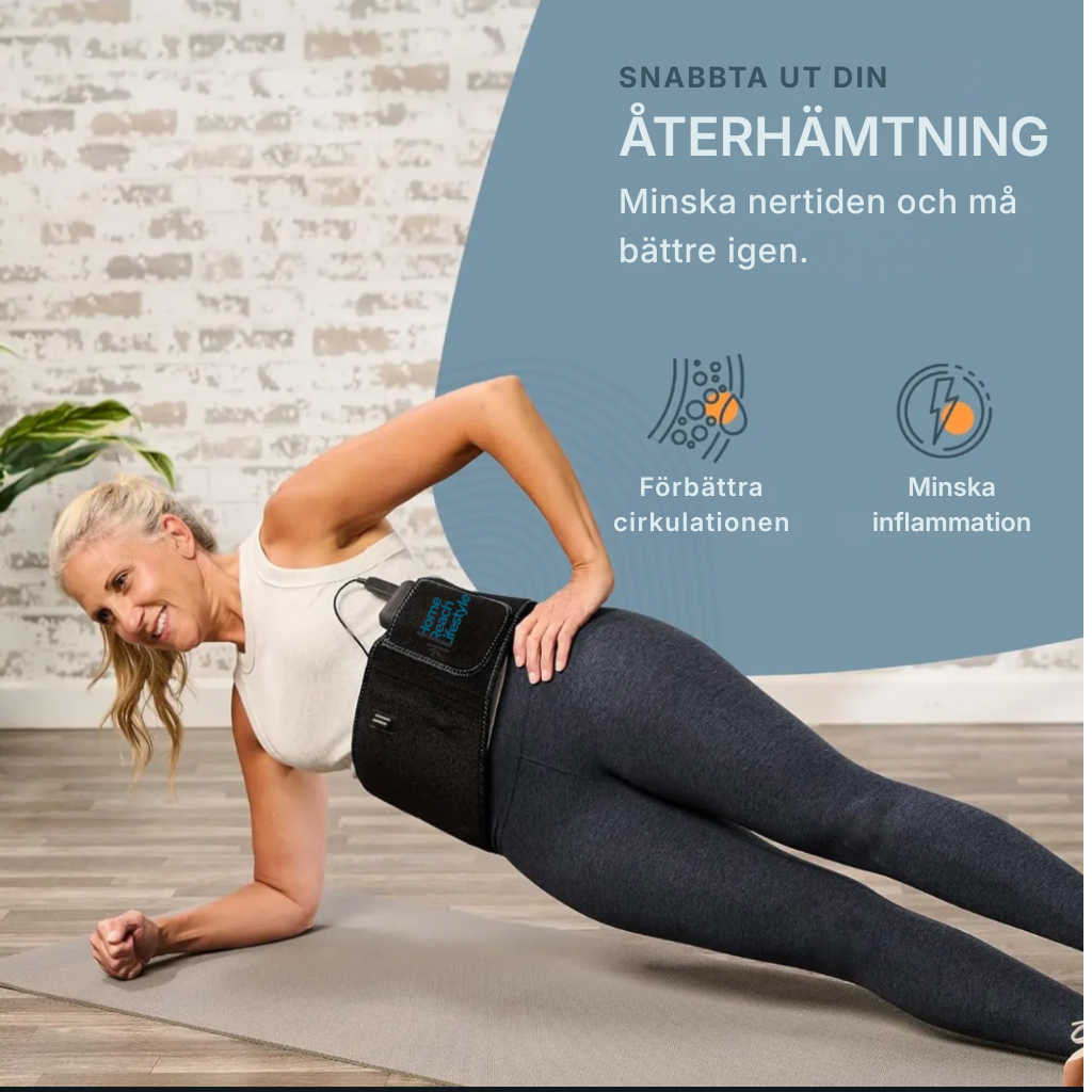 Veltrio® Pro | Bälte med rött ljus och vibration