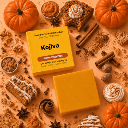 Kojiva® | Tvål med gurkmeja och kojinsyra för ljusare hud