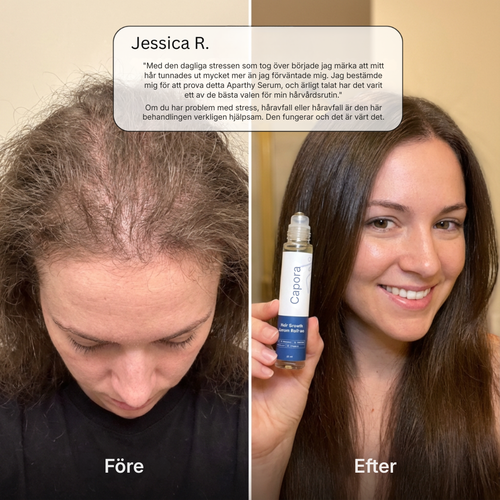 Capora® | Roll-on-serum för hårväxt