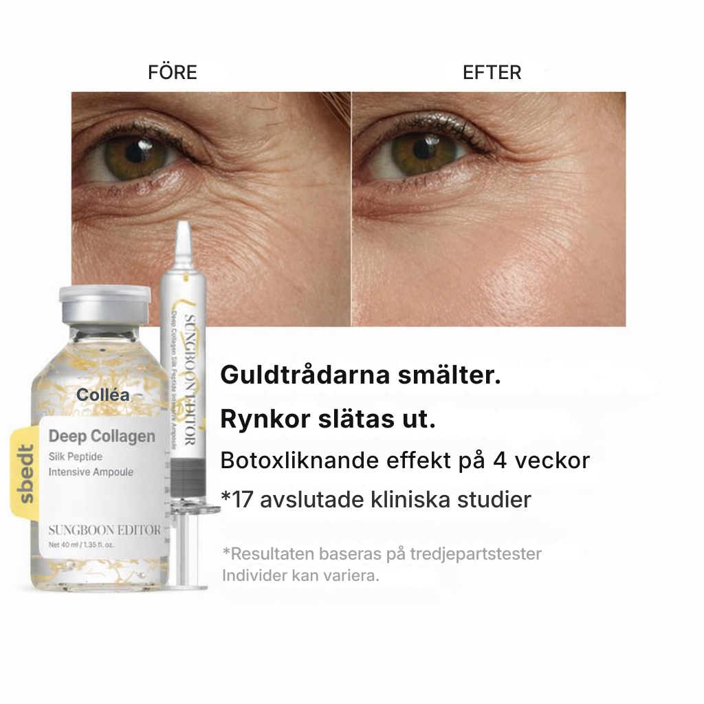 Colléa® | Ampull med djupverkande kollagen och silkpeptider