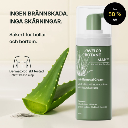 Rakar du dig fortfarande? Det kan göra saken värre | En snabbverkande kräm som tar bort hår enkelt – utan skärsår, utan smärta och utan kladd