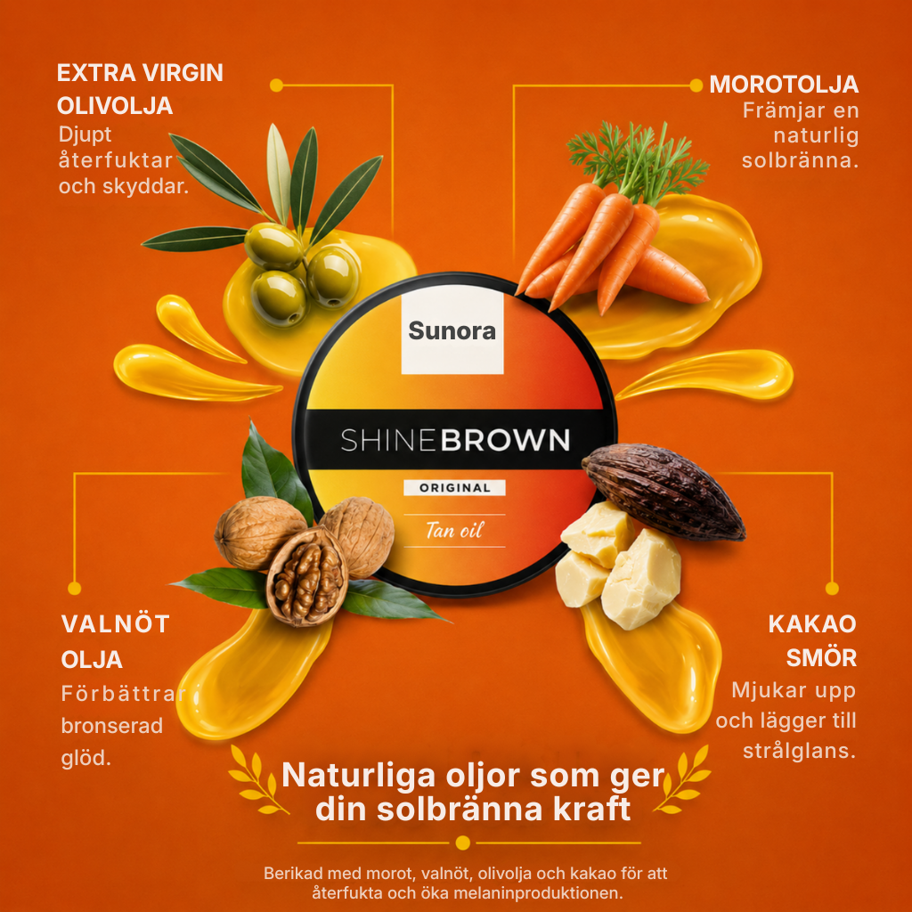 Sunora® Tanning Oil | Fast, Natural-Looking Golden Glow
