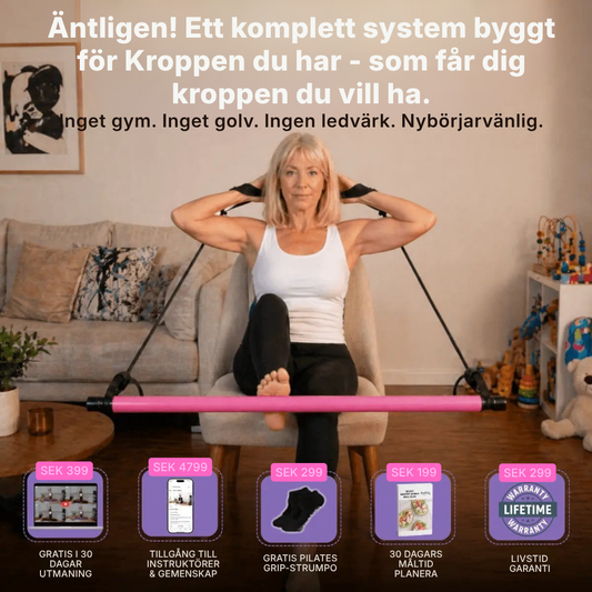 Sculptelle® | Korta, ledvänliga pass som hjälper dig bygga styrka, öka rörligheten och känna dig mer aktiv – direkt från stolen.