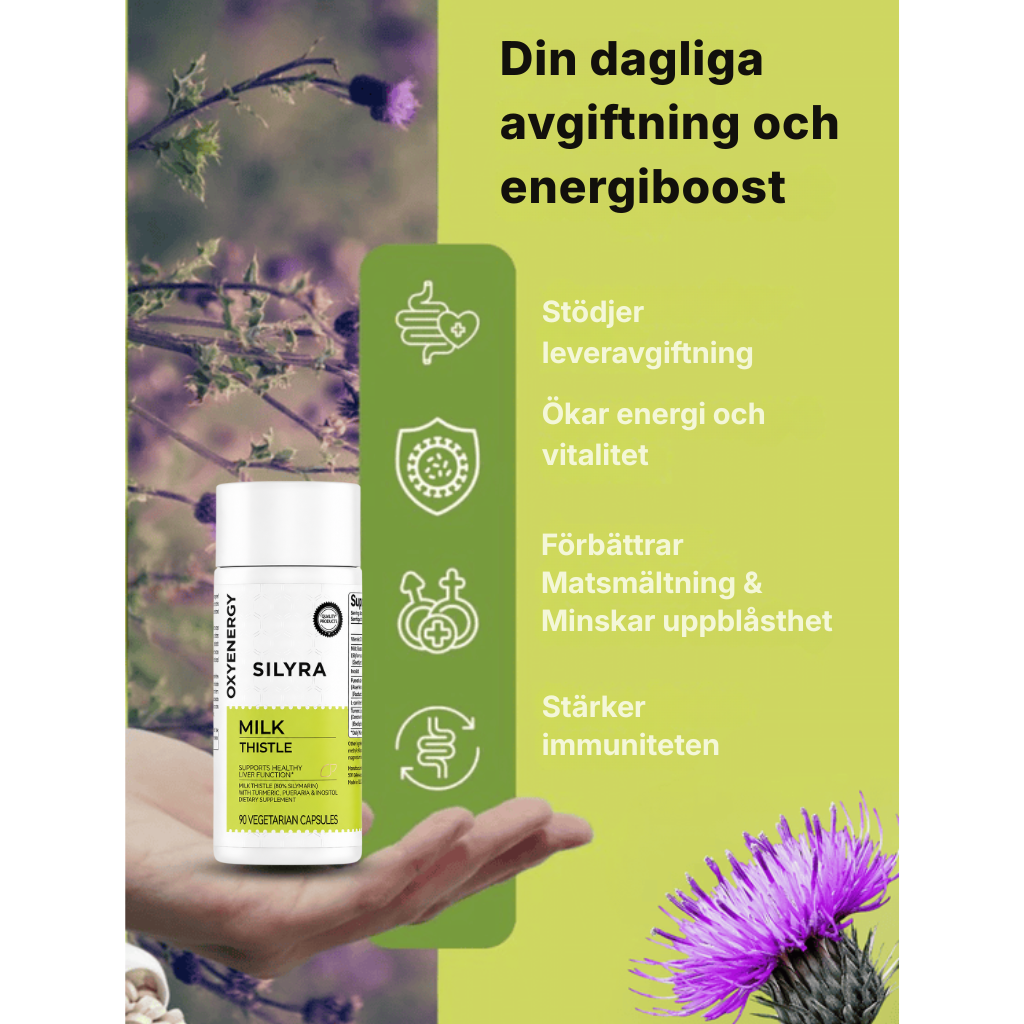 Silyra® | Avancerat leverstöd med mariatistel
