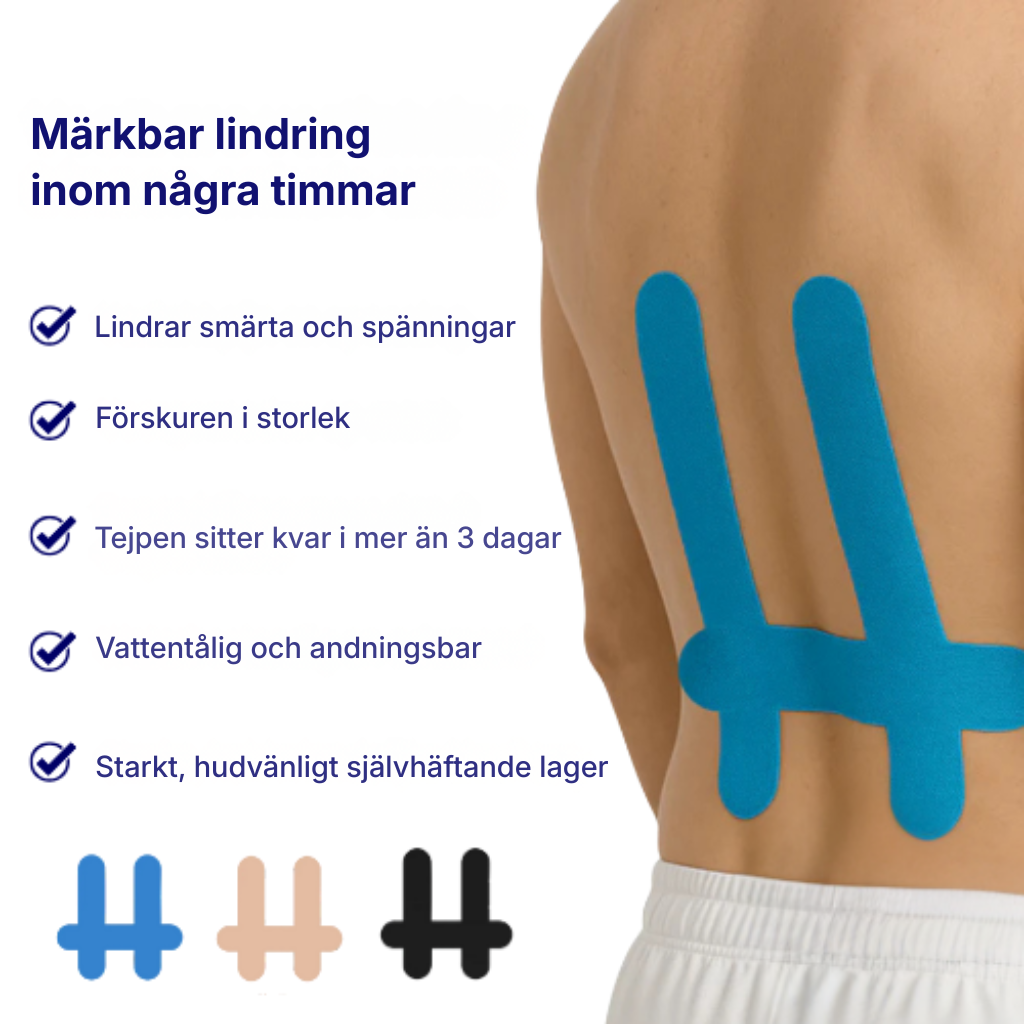 HalluxStöd® | Kinesiotejp vid hallux valgus