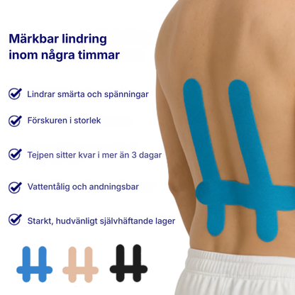 HalluxStöd® | Kinesiotejp vid hallux valgus