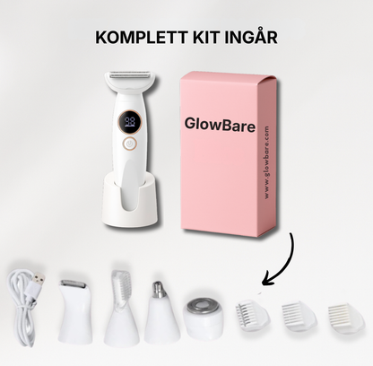 GlowBare® | 5-in-1 Razor