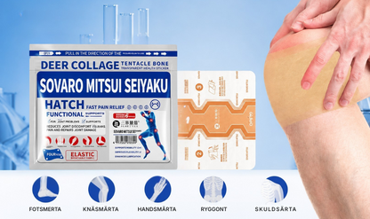Sovaro® | Terapeutiska smärtplåster med gradvis frisättning – riktad komfort för muskler, leder, rygg och nacke