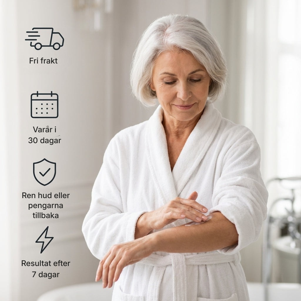Brusia® | Äntligen en kräm som får blåmärken på känslig hud att blekna