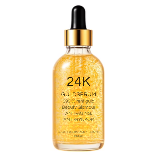 Serum med 24 karats guld