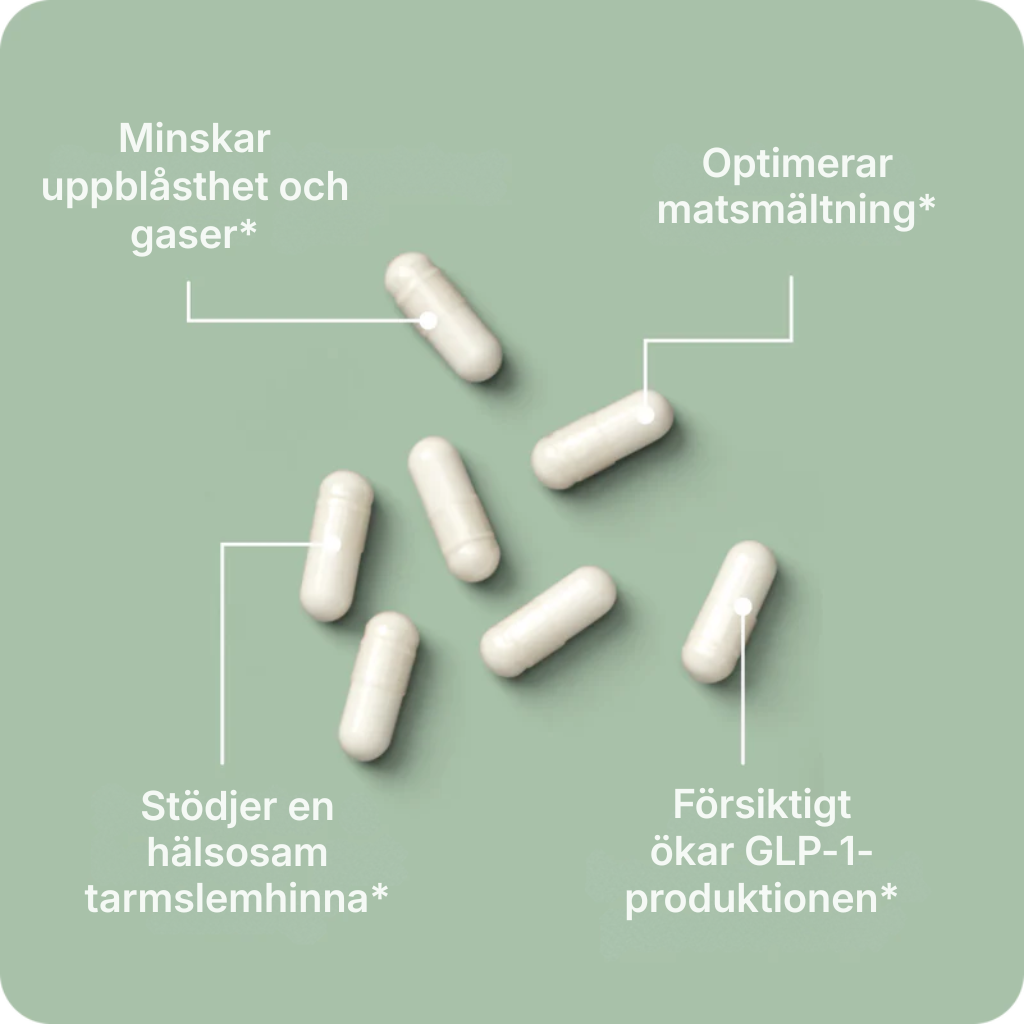 FloraBalans® | Natriumbutyrat: Kosttillskott för tarmhälsa