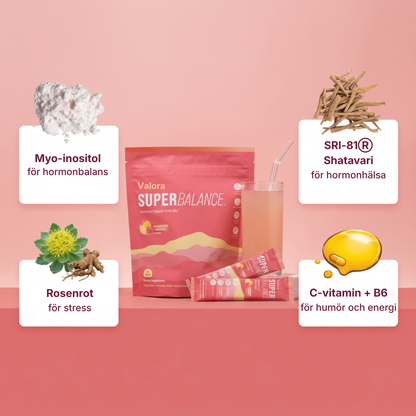 Valora® | Avancerad hormonbalansdryck för kvinnor – dagligt stöd för humör, energi och hormonellt välbefinnande