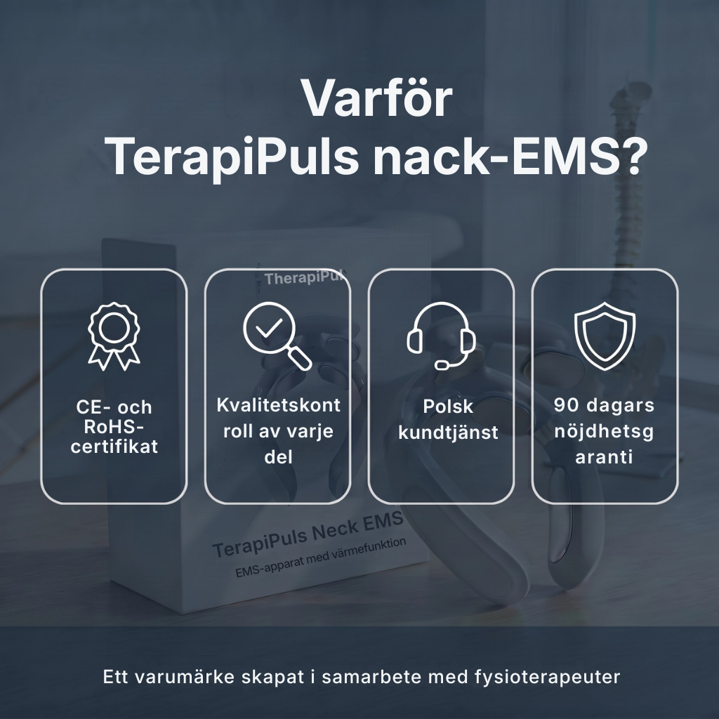 TerapiPuls® | Massage, elektriska impulser och terapeutisk värme