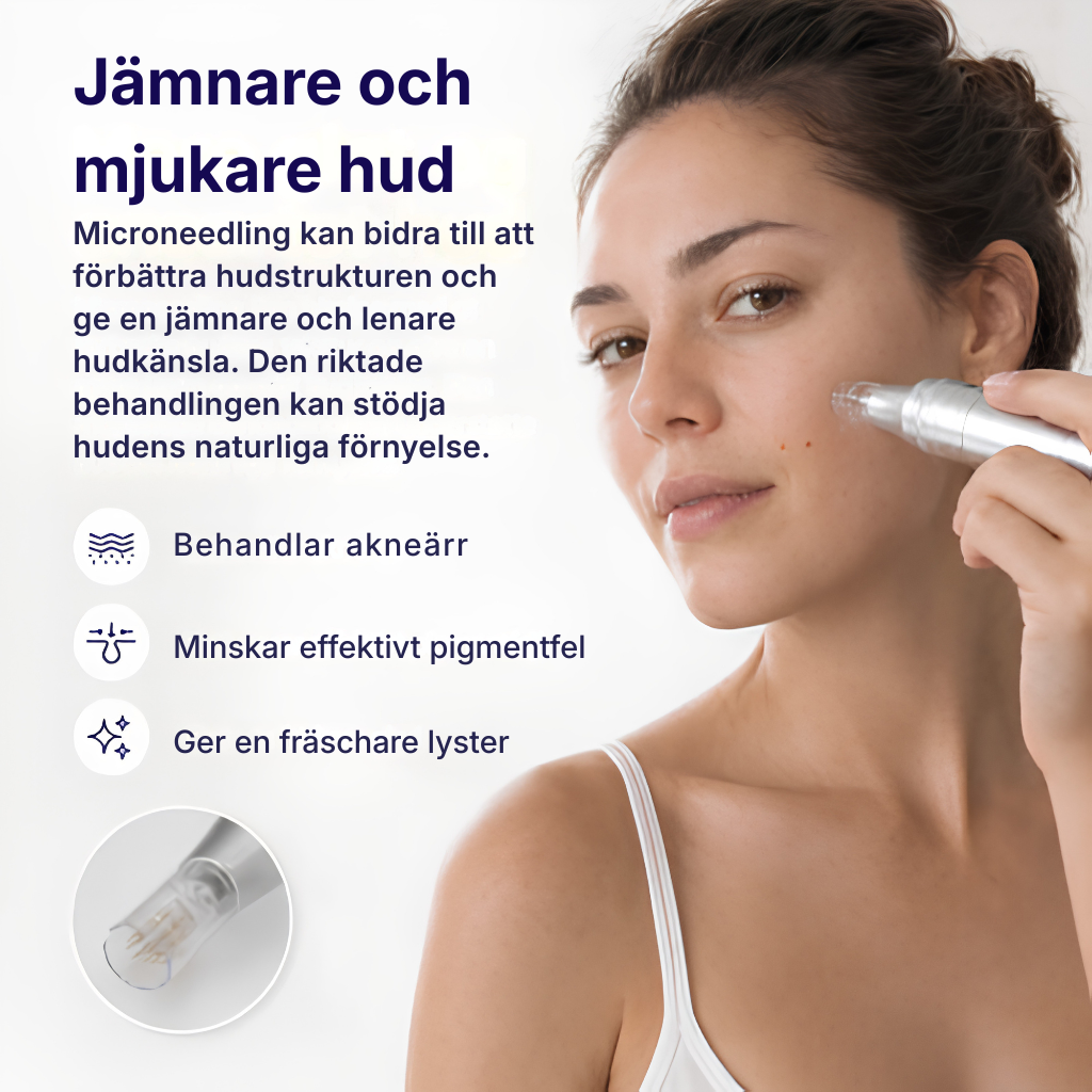 Lystiva® Mikronålningspenna | En mjukare, fastare och mer strålande hud