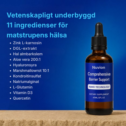 Nuvion® | Det ultimata skyddet för matstrupen och magen med nanoteknik