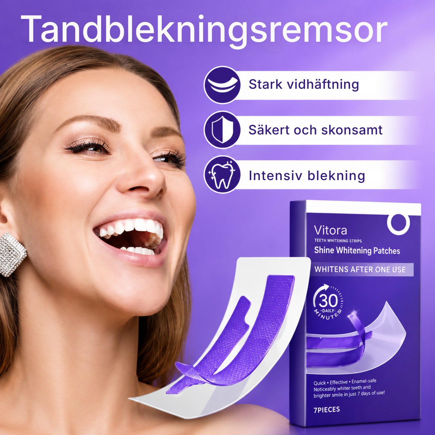 Vitora® | Synlig tandblekning utan risk för ömhet