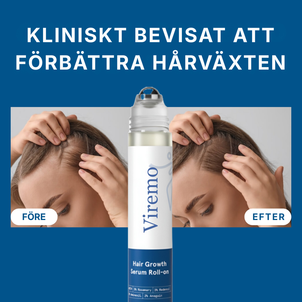 Viremo® Roll-on-serum för hårväxt