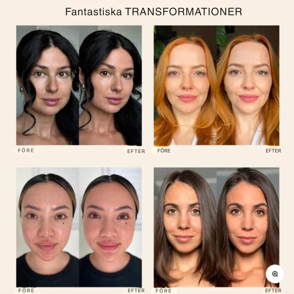 Biomimik 4-i-1 färgförändrande foundation – för alla hudtyper