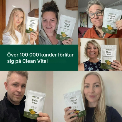 Clean Vital® | Avancerad 2-in-1 Dual Parasite Formula för naturlig kroppsrengöring, energi och dagligt välbefinnande