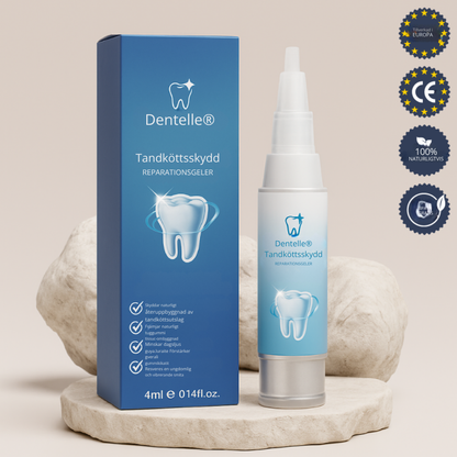 Dentelle® | Återställer tillbakadraget tandkött och gör tänderna vita på bara 3 dagar