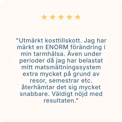 FloraBalans® | Natriumbutyrat: Kosttillskott för tarmhälsa