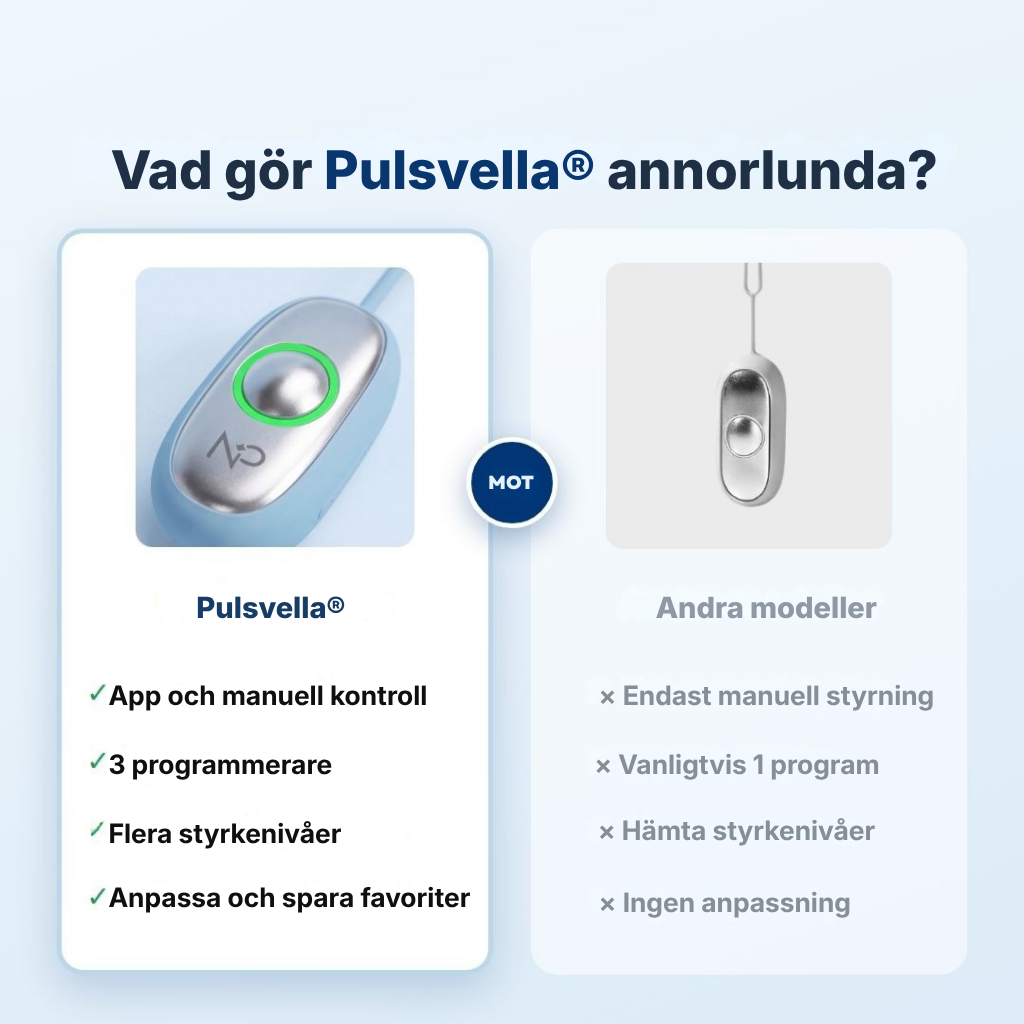 Pulsvella® Lugnande teknik för er som kämpar med rastlöshet, sömnproblem eller tankar
