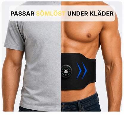 MuskelPuls® EMS Pro | Muskelstimulator för överkroppen – magmuskler och armar